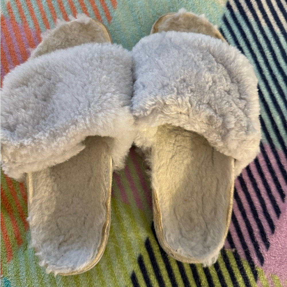 Emu x Anthropologie slippers